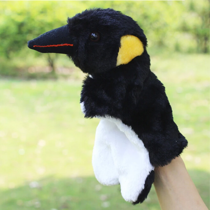 

2018Animal Hand Puppets Kids Family Soft Plush Doll Baby Educational Cartoon Toy