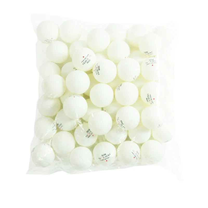 Huieson 100pcsbag ABS Plastic Ping Pong Balls 40mm+ New Material Table Tennis Balls for Training (1)