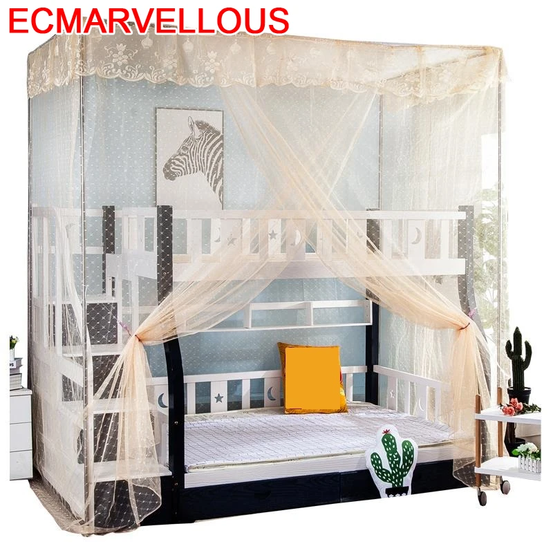 Tent Nordic Style Kid Decoration Siatka Moskitiera Curtain Klamboe Ciel De Lit Cibinlik Canopy Mosquito Net For Double Bed | Дом и сад