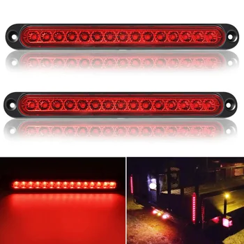 

Bar LED Tail Light 10-30V Dust-proof 2pcs/kit Replacement Red Accessories