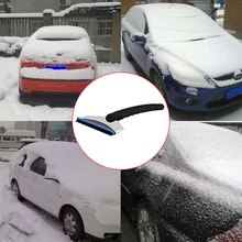 Автомобильная лопата для снега для BMW Audi VW Volvo Mercedes Benz SKoda Ford, автомобильное стекло, лобовое стекло, снежный чистый автомобильный скребок для удаления снега
