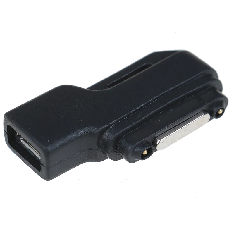 Black Компактный XL39 микро USB Магнитный переходник для зарядки конвертер для xperia Z3 Z1 Z2 - Цвет: Black