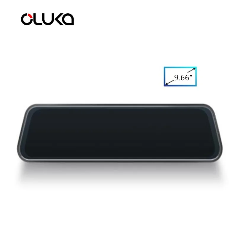 

9.66 Inch Car DVR Stream Rear View Mirror Touch Screen Night Vision 1080 P Dash Cam Camera Video Recorder Auto Registrar