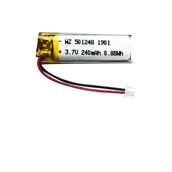 

501248-230mah Bluetooth recorder 3.7v long soft pack polymer lithium battery