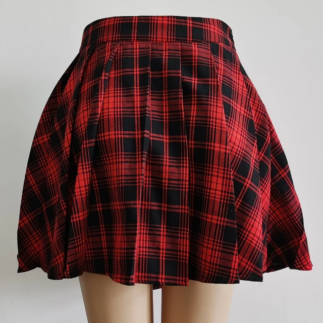 Womens Harajuku Punk Irregular Mini Pleated Skater Skirt Asymmetric Cutout High Waist Hip Hop Clubwear gothic harajuku skirt 3
