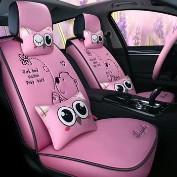 

Full Coverage flax fiber car seat cover auto seats covers for mazda 6 gg gh gj mazda 626 atenza familia premacy