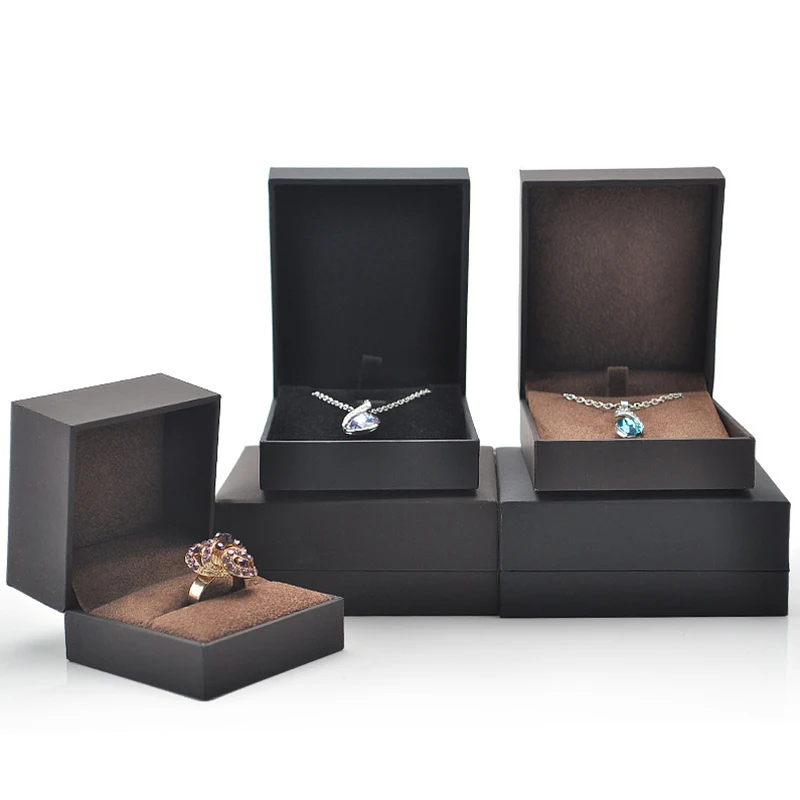 

Square Bracelet Jewelry Display Gift Pendant Earrings Ring Box Amazing Jewellery Storage and Package Case