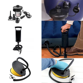 

Portable Electric Air Pump Air Mattress Camping Pump Portable Quick Filling For Car Camping Inflator Hand Pump Hot Sale