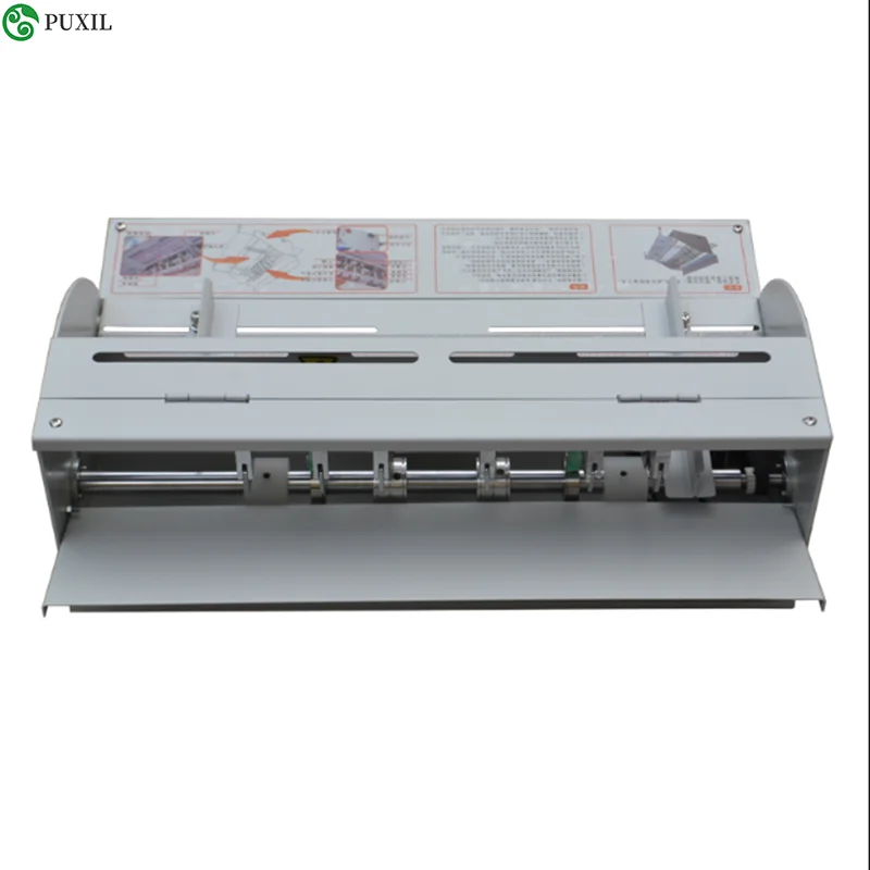 Electric paper folding machine folding and folding machine