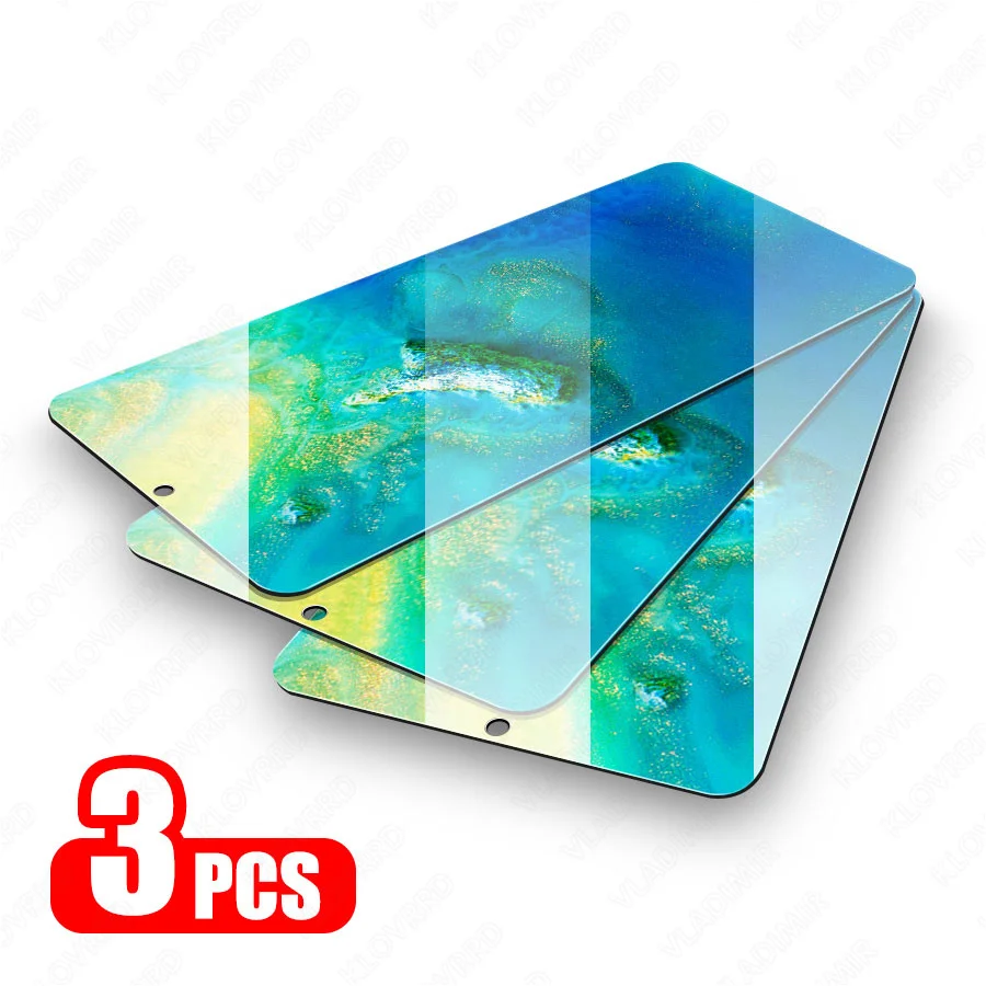 3 Pcs 2.5D 9H Tempered Glass For Huawei Mate 20X 20 Lite Enjoy 7S P Smart Plus Y6 Y7 Pro 2019 Screen Protector Film | Мобильные