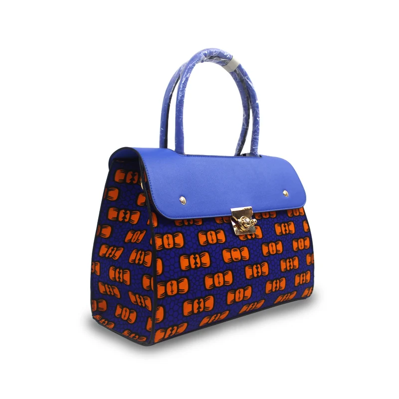 Популярные сумочки высокого качества в африканском стиле голландский воск принты 6 ярдов из вощенной ткани для пошива одежды H17080201