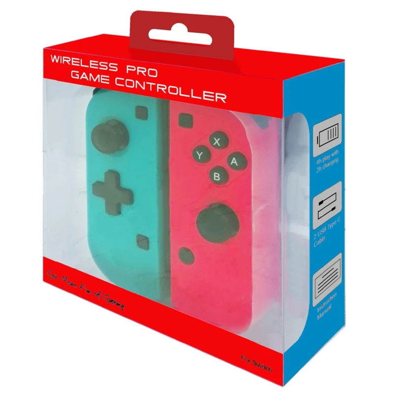 

Wireless Bluetooth Pro Game Controller for Switch Console Left Right Gamepad Joypad Handle