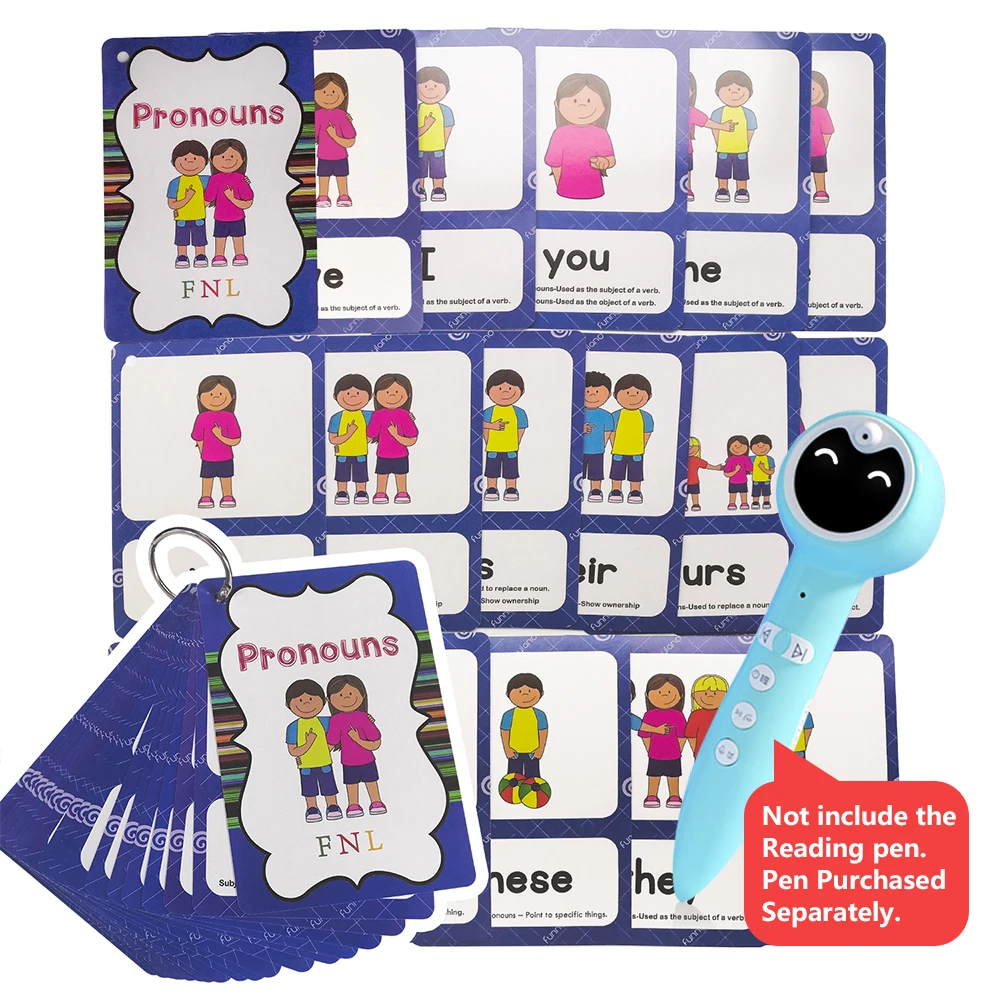 24 Groups/set English Verb Tense Flashcards Leaning Word Picture Pocket Cards Educational Toys for Child Kids Games Montessori 6