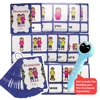 24 Groups/set English Verb Tense Flashcards Leaning Word Picture Pocket Cards Educational Toys for Child Kids Games Montessori 6