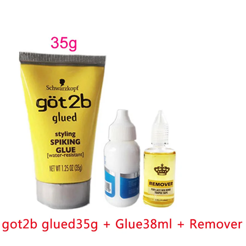 Got2b glue35g для фронта шнурка парик Супер клей кружева водонепроницаемый got2b