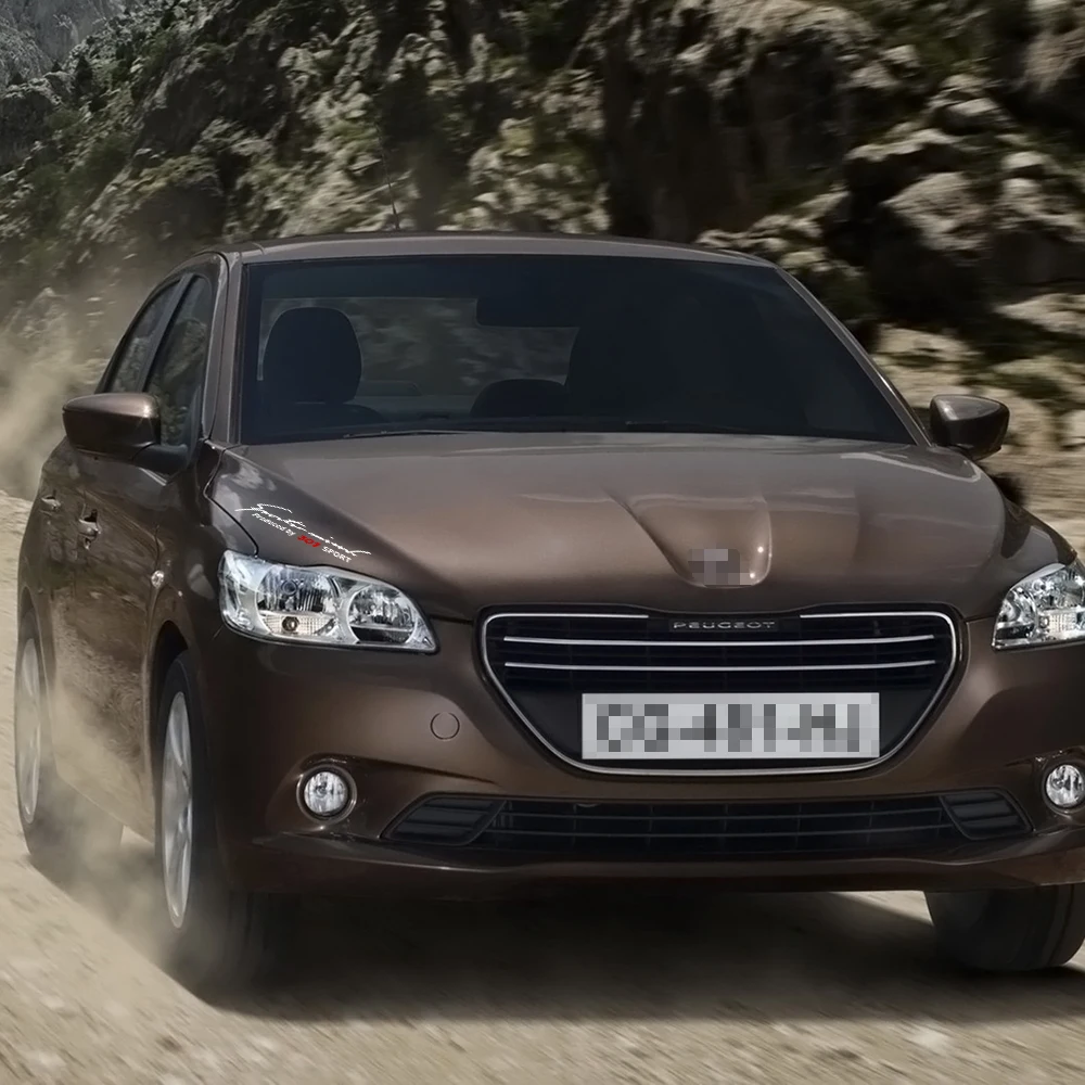 Автомобильные наклейки отражающие лампы для бровей для peugeot 301 автомобильные аксессуары Авто Наклейка украшение фары пленительный спортивный стиль