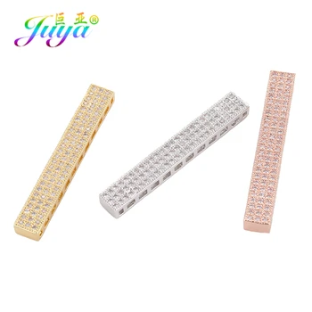 

Juya DIY Pearls Jewelry Components Multiple Rows Metal Separator Spacer Bars ForNatural Stones Pearls Beading Jewelry Making