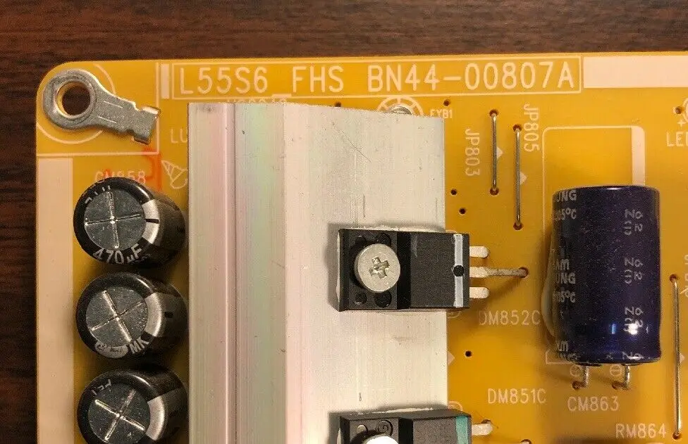 Оригинальная плата питания для samsung UA55JU6800JXXZ UA55JU6400JXXZ плата BN44-00807A L55S6-FHS тест, хорошее качество