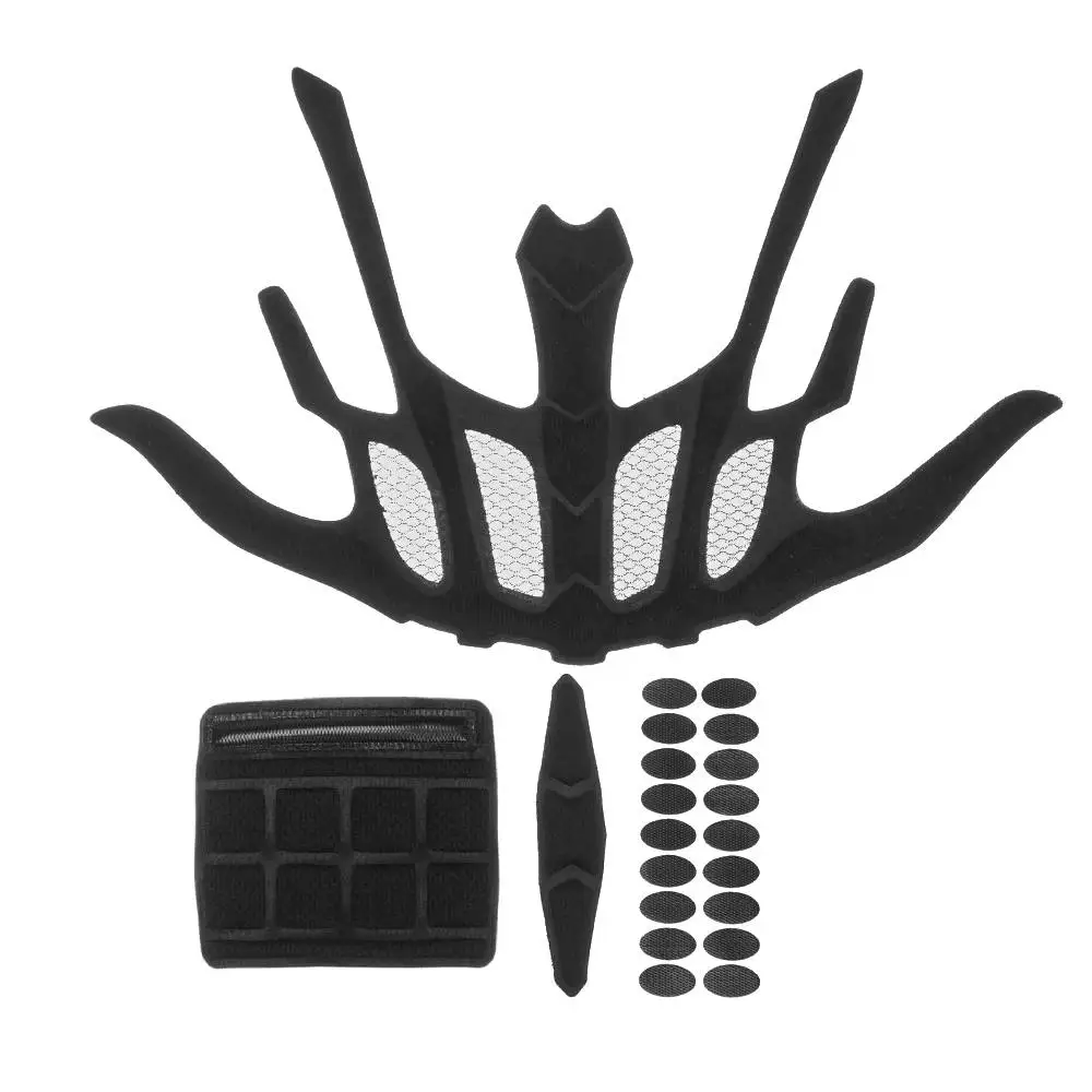 Helmet Padding Kit Sponge Pad Bike Motorcycle Bicycle Replacement Pads Set 