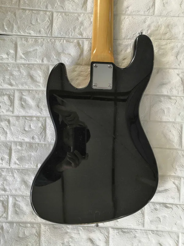 Электрическая гитара бас джаз бас 5 струн Sunburst Цвет палисандр гриф белый Pickguard paypal доступен! Bs-19