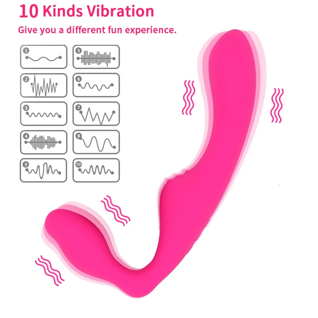 Strap On Dildo vibrator für Frauen Lesben Doppelkopf vibrierende  