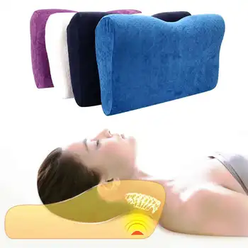 

Comfortable Orthopedic Memory Pillow for Neck Pain Protection Slow Rebound Memory Foam Pillow Health Care Cervical Neck Pillow