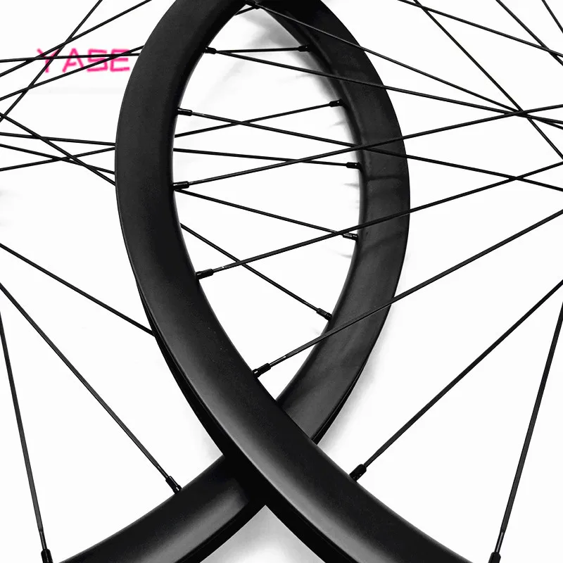29er mtb дисковые карбоновые колеса 40x25 мм ассиметричные бескамерные велосипедные mtb колеса FASTace DA206 100x15 142x12 Углеродные колеса laufradsatz