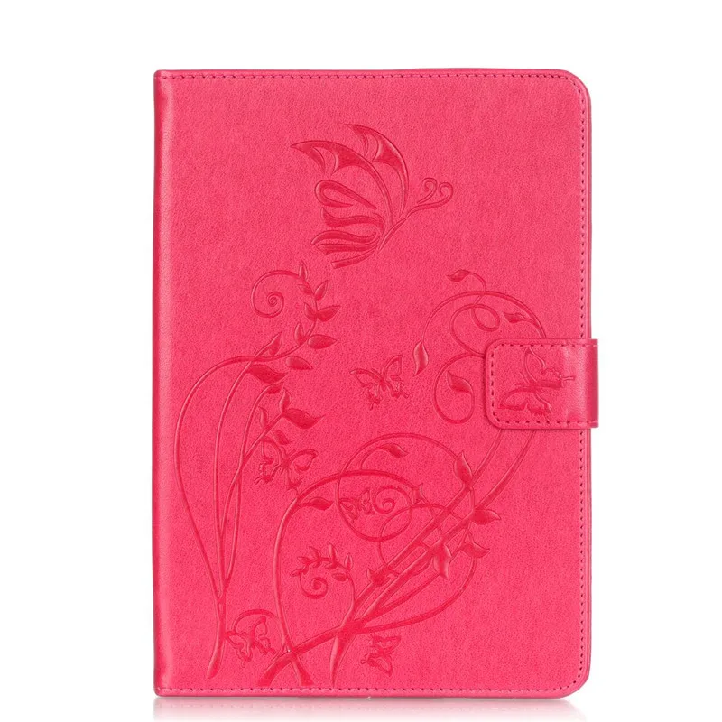 Rose Новое поступление, Модный чехол из искусственной кожи с цветочным принтом, чехол-книжка, тонкий держатель-подставка, смарт-чехол для Apple ipad Mini ipad Mini2 Mini3 - Цвет: Rose