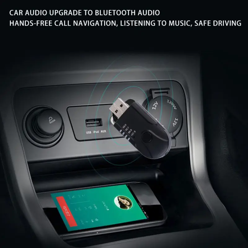 Balight Автомобильный USB fm-передатчик питание Bluetooth автомобильный аудио плеер Музыкальный адаптер беспроводной приемник громкой связи в автомобиле fm-модулятор