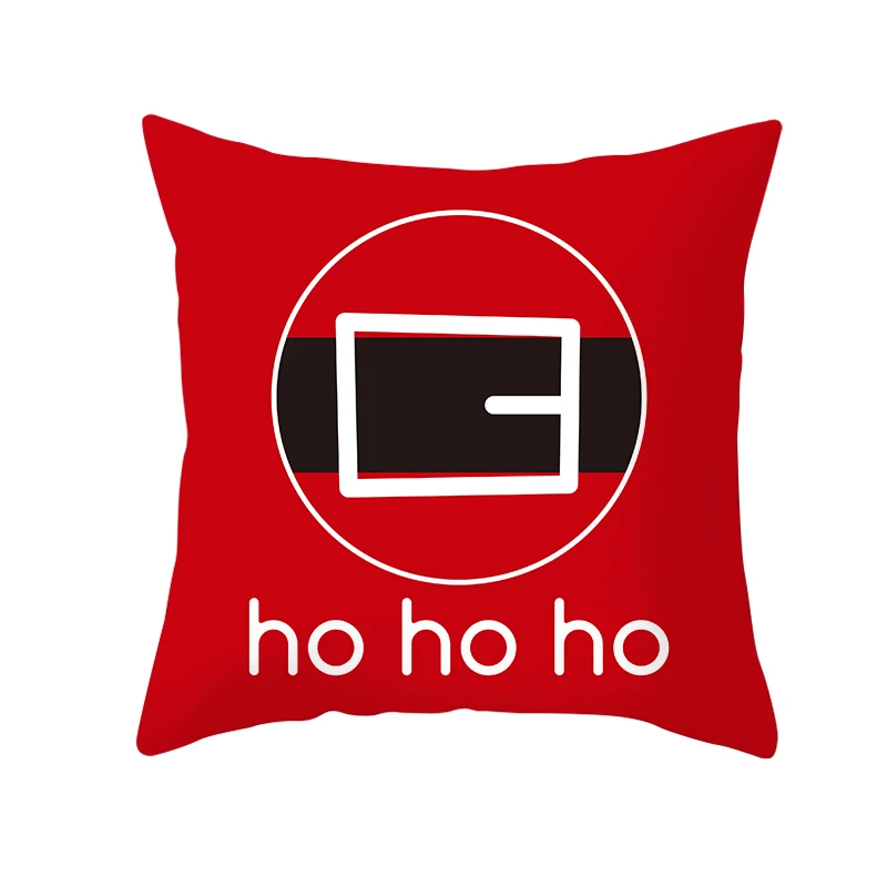 Рождественская и новогодняя домашняя диванную подушку «ПИЧ-скин» наволочка подушки для размером 45*45 см - Цвет: TPR222-36