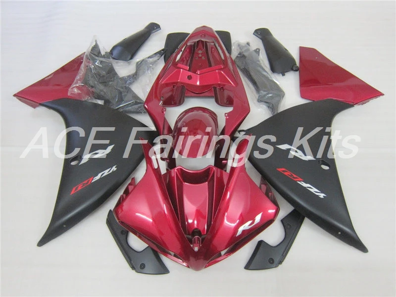 

100% Easy Installation Injection Fairing Body For Yamaha 2009-2011 R1 ABS Motorbike Fairings YZF R1 09 2010 11 Bodywork Kit Red