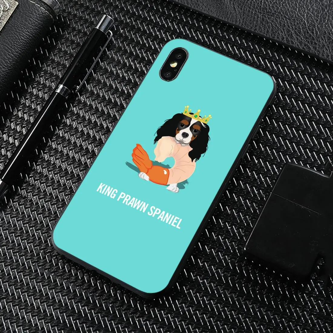 Мягкий чехол для iPhone 11 Pro 4 4S 5 5S SE 5C 6 6S 7 8X10 XR XS Plus Max iPod Touch милый кавалер Кинг Чарльз