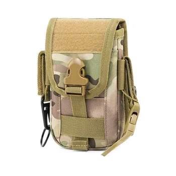 

Mountaineering Bags Multi-Function Military Tactical Camouflage Pockets Mobile Phone Bag Outdoor Running Bag for iPhone