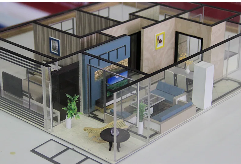 Цельные круглые столы и стулья(набор) архитектурная модель песочный стол материал DIY песочный стол сцена модель 4 вида Спецификация