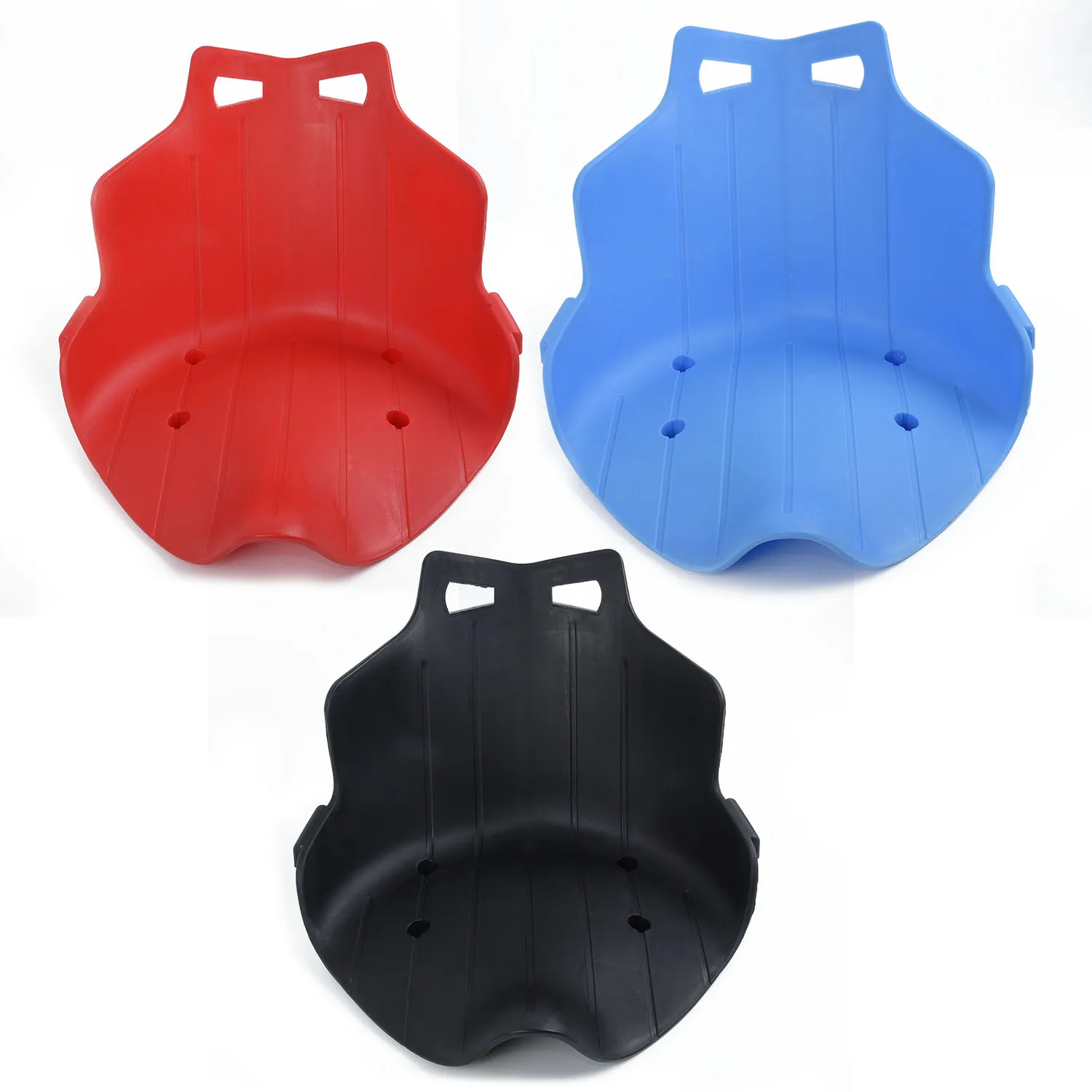 Baratos Diy asiento de plástico para niños Kart Hoverboard partes de asiento de alta calidad cojín de reemplazo accesorios modificados