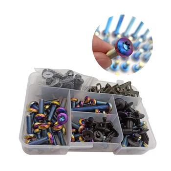 

For Kawasaki zx 11 ZX1100 ZX7R ZX9 ZX6 ZX9R Motorcycle accessories Fairing Screws Bolts Kit Inner Hexagon Motorbike Mount