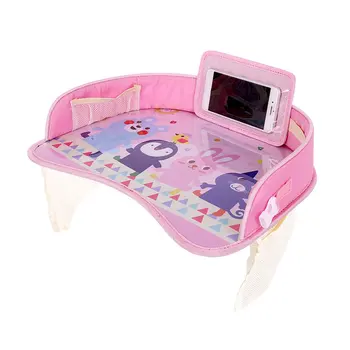 

Car Baby Safety Seat Tray Child Car Storage Small Table Waterproof Pallet Multi-Function Tray Cart Oxford Cloth