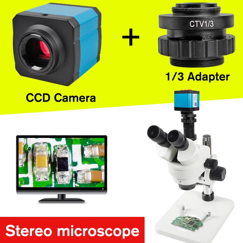  16MP 6K HD digital Camera Remote control USB HDMI interface+1/2or1/3 adapter Suitable for stereo bi