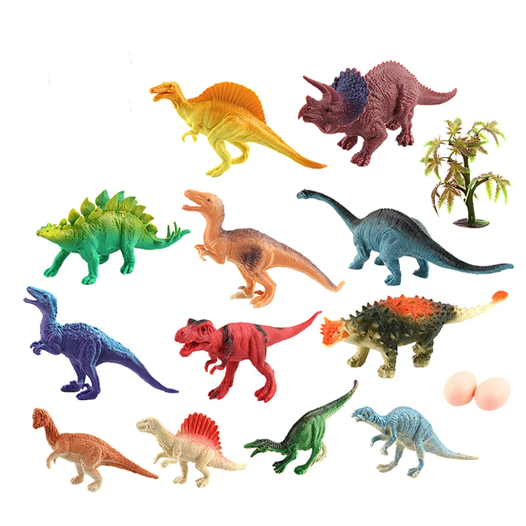Mini Animals Dinosaur Simulation Eudcation Toy Play Dinosaur Model Action Figures Classic Ancient Collection For Boys#g4