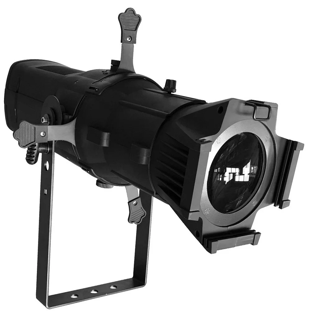 Бесплатная доставка COB 200 Вт светодиодный профиль Fresnel spot светильник dmx