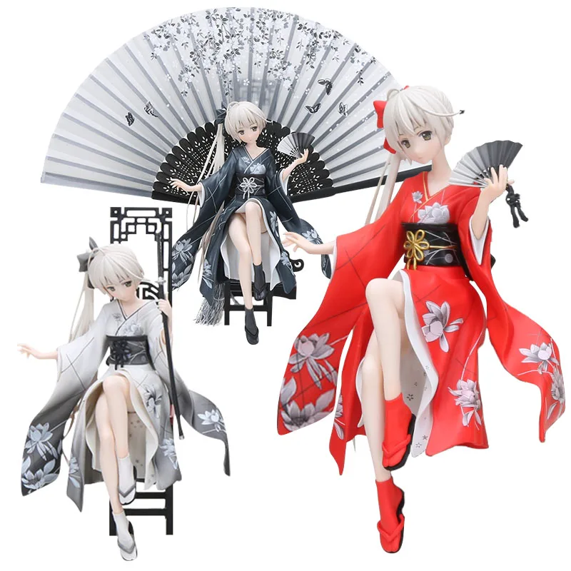 Фигурка Девушки Yosuga No Sora Kasugano ПВХ экшн фигурка Коллекционная модель игрушки 20