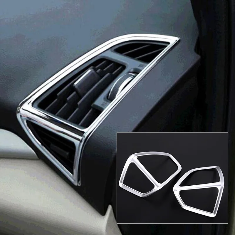

2pcs/set Chrome Plated ABS Plastic waterproof Air Outlet Cover Trim For FORD ESCAPE/ KUGA 2013-2015