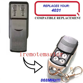 

2pcs Replacement garage remote for 4031 868MHZ rolling code free shipping