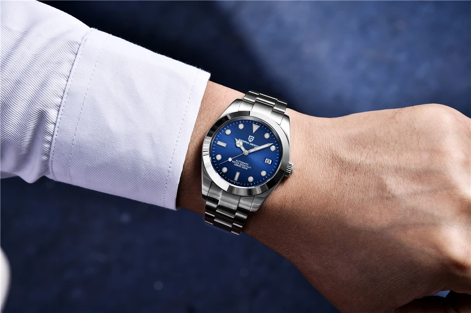 PAGANI DESIGN 2021 New Men's Automatic Mechanical Wristwatch Business Diving Men's Watch Luxury Sapphire 200M Waterproof Watches