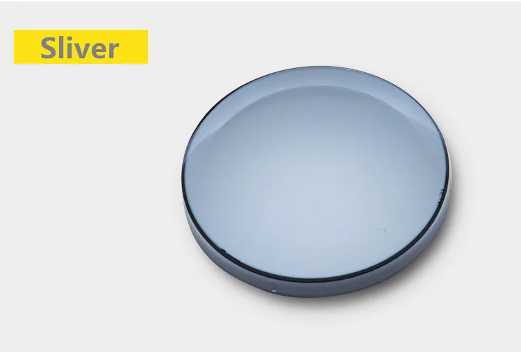 Sliver 1,61 ультра тонкие поляризованные линзы цветной, отражающий близорукие линзы очки, защищающие от УФ-излучения близорукие линзы увеличивающие на заказ - Цвет линз: Sliver