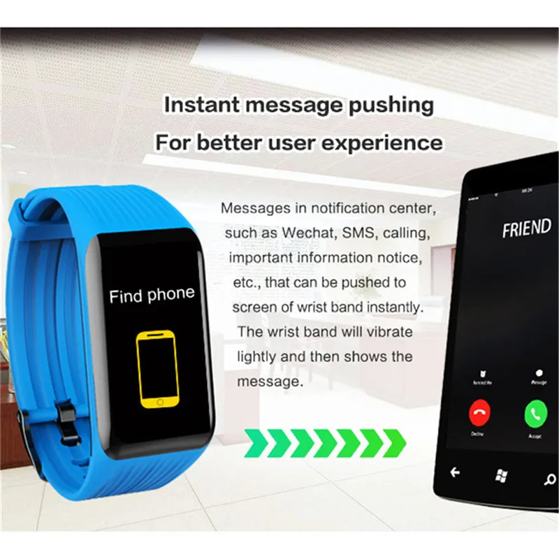 Smart watch BINSSAW Bluetooth  Heart Rate Monitor smart Bracelet Blood Pressure Sport Watch Man for IOS Android  Blood Oxygen