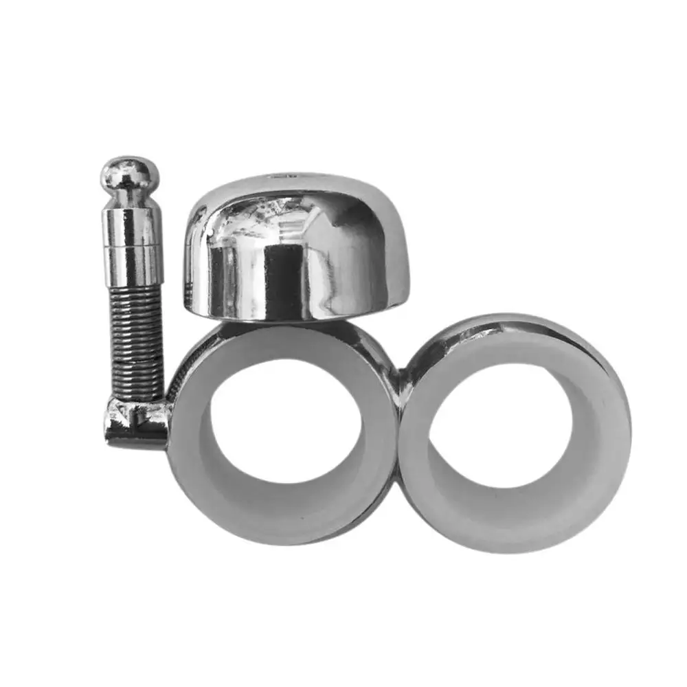 silver Кольцо Runbell Sport Bell Run Prom модная безопасная игрушка ручной металлический сплав антистресс Спиннер для бега на открытом воздухе - Цвет: silver