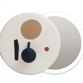 

1Pc Makeup Mirror Cosmetic Mirror Handheld Mirror Looking Glass Small Mirror Pocket Mirror