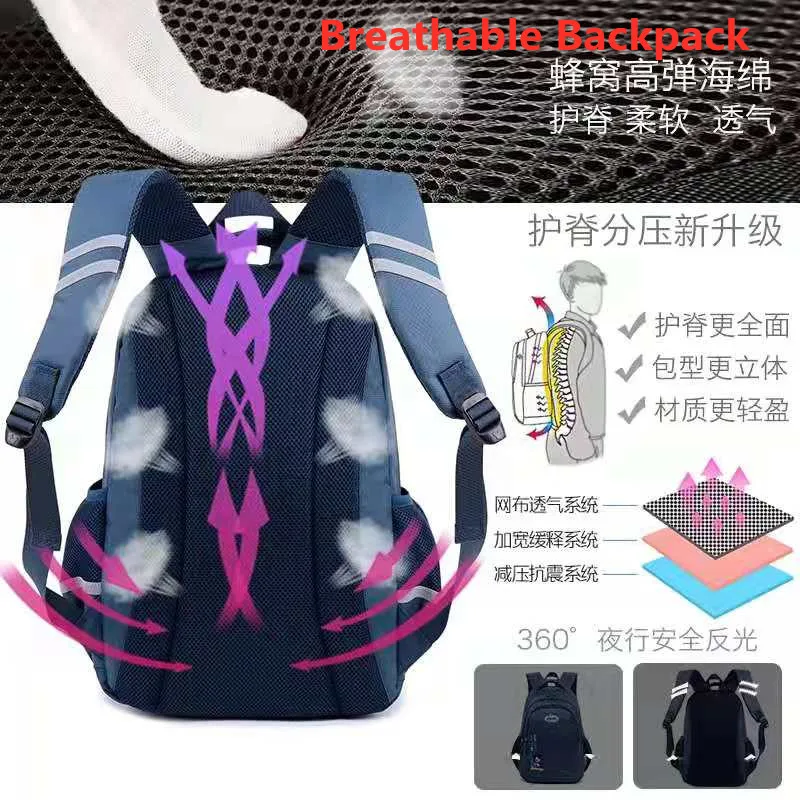 Disney Mickey School Bag For Boys Girls Primary Student Casual Shoulder Backpack Large Capacity Kids Birthday Gifts Mochilars