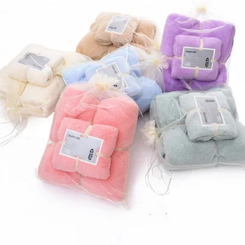 

New Coral Velvet Large Bath Towel With Towel Soft Absorbent Microfiber Bath Towel Home Textile Bath Towel